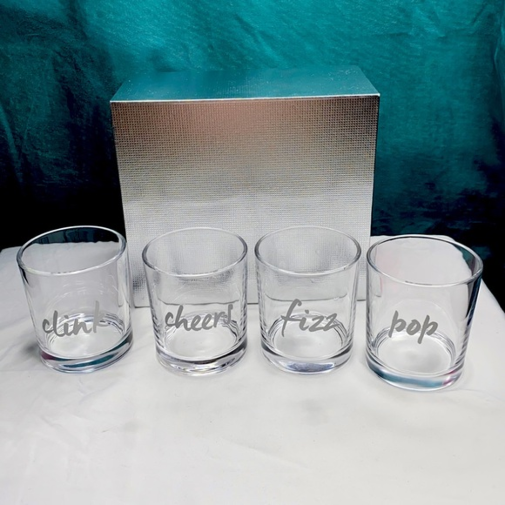 Party Glasses‎ And Coasters 10 oz Glass